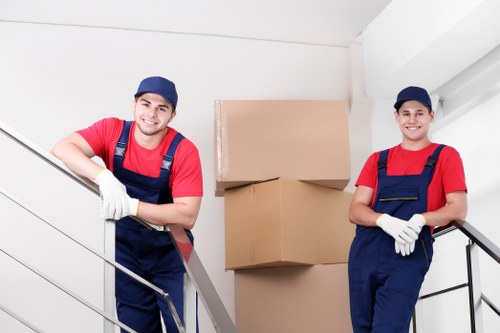 Temporary storage space for furniture and household items