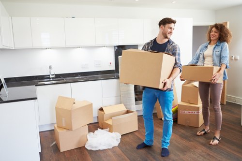 Storage pricing example for a small Feltham home move